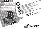 Efco 932 C Operator Instructions Manual