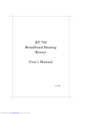 TURBOCOMM RT 710 User Manual