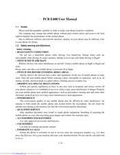 Fortuneship PCB E400 User Manual