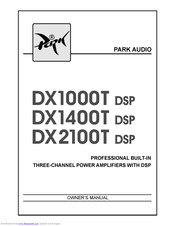 PARK AUDIO DX1000T DSP Owner's Manual