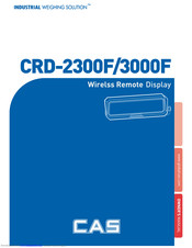 CAS CRD-3000F Owner's Manual