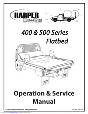DEWEZE 478 Operation & Service Manual