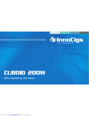 INNOCIGS CUBOID 200W User Manual