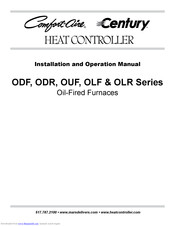 Comfort-Aire OLF Series Installation And Operation Manual