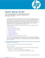 HP VT5900-K Quick Setup Manual