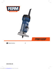 Ferm PRM1020P Original Instructions Manual