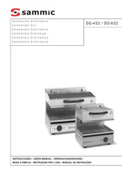 Sammic SG-652 User Manual