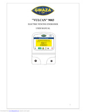 GWAZA VULCAN 9003 User Manual