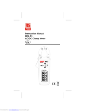 RS ICM A1 Instruction Manual