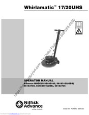 Nilfisk-Advance 56183700 Operator's Manual