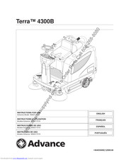 Nilfisk-Advance Terra 4300B 9084317010 Instructions For Use Manual
