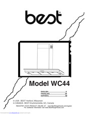 Best WC44 Instructions Manual