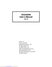 Castles Technology VEGA9300 User Manual