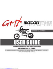 GMX MOTORBIKES EXTREME 125cc User Manual