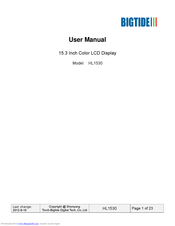 Bigtide HL1530 User Manual