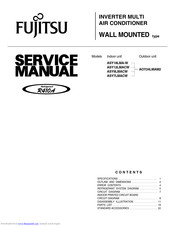 Fujitsu ASY18LMA-W Service Manual