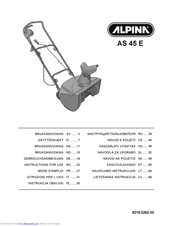 Alpina AS 45 E Instructions For Use Manual