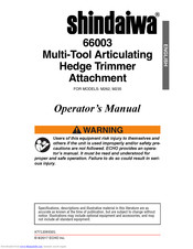 Shindaiwa M235 Operator's Manual