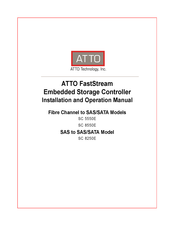 ATTO Technology SC 5550E Installation And Operation Manual