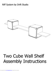 Drift Studio Riff System Assembly Instructions Manual