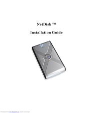 Ximeta NetDisk NDU10-80 Installation Manual