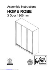 fantastic furniture HOME ROBE Assembly Instructions Manual