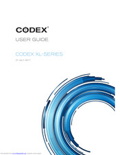 Codex XL-SERIES User Manual