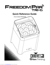 Chauvet Freedom Par Tri-6 QRG Quick Reference Manual