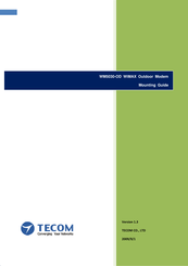 Tecom WM5030-OD Mounting Manual