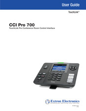TouchLink CCI Pro 700 User Manual