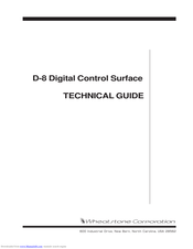 Wheatstone Corporation D-8 Technical Manual