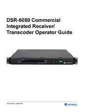 Motorola DSR-6050 Operator's Manual