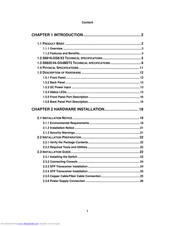 FoxGate S9820-GS4M2T2 Manual