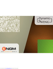NGM dynamic wing Quick Manual