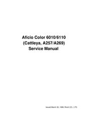 Ricoh Aficio Color 6110 Service Manual