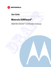Motorola SURFBoard SBG6782 User Manual