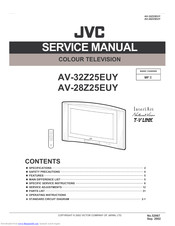 JVC AV-32Z25EUY Service Manual