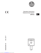 IFM Electronic LK31xx Operating Instructions Manual