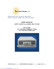 Lumina Power HPP-6000 User Manual