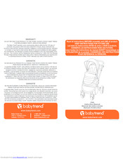 BABYTREND ST43 Instruction Manual