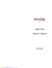 RELM KNG P150 Owner's Manual