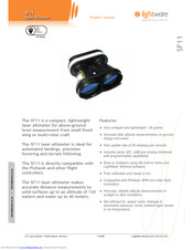 Lightware SF11 Product Manual