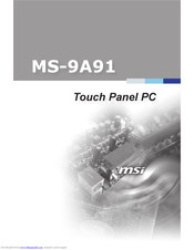 MSI MS-9A91 Manual
