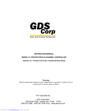 GDS C1 Instruction Manual
