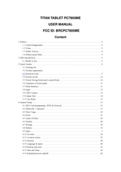 Titan PC7805ME User Manual