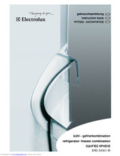 Electrolux ERD 24001 W Instruction Book