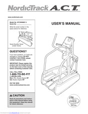 NordicTrack NTCW90907.3 User Manual