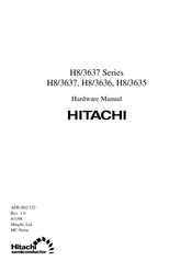 Hitachi H8/3637 Hardware Manual