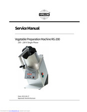 Hallde RG-200 Service Manual