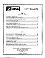 ATSG AX4S Update Handbook